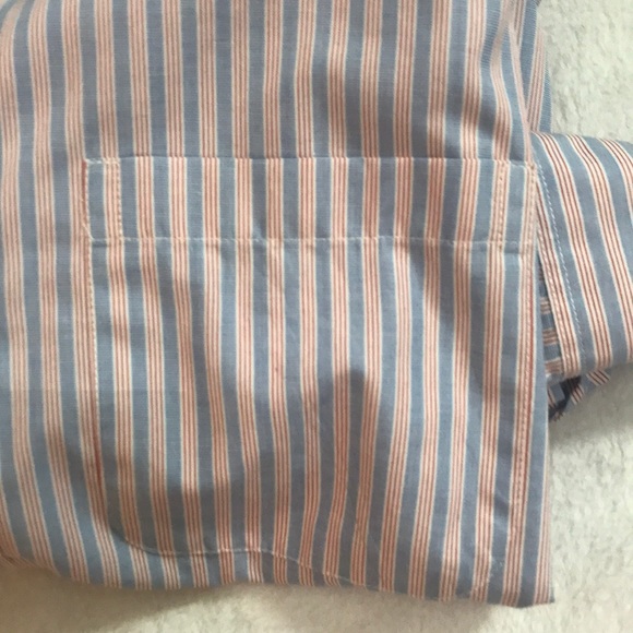⚠️Sold ⚠️Secret wash Striped Button Down shirt S - Picture 6 of 6